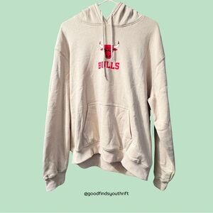 Chicago Bulls Beige Hoodie